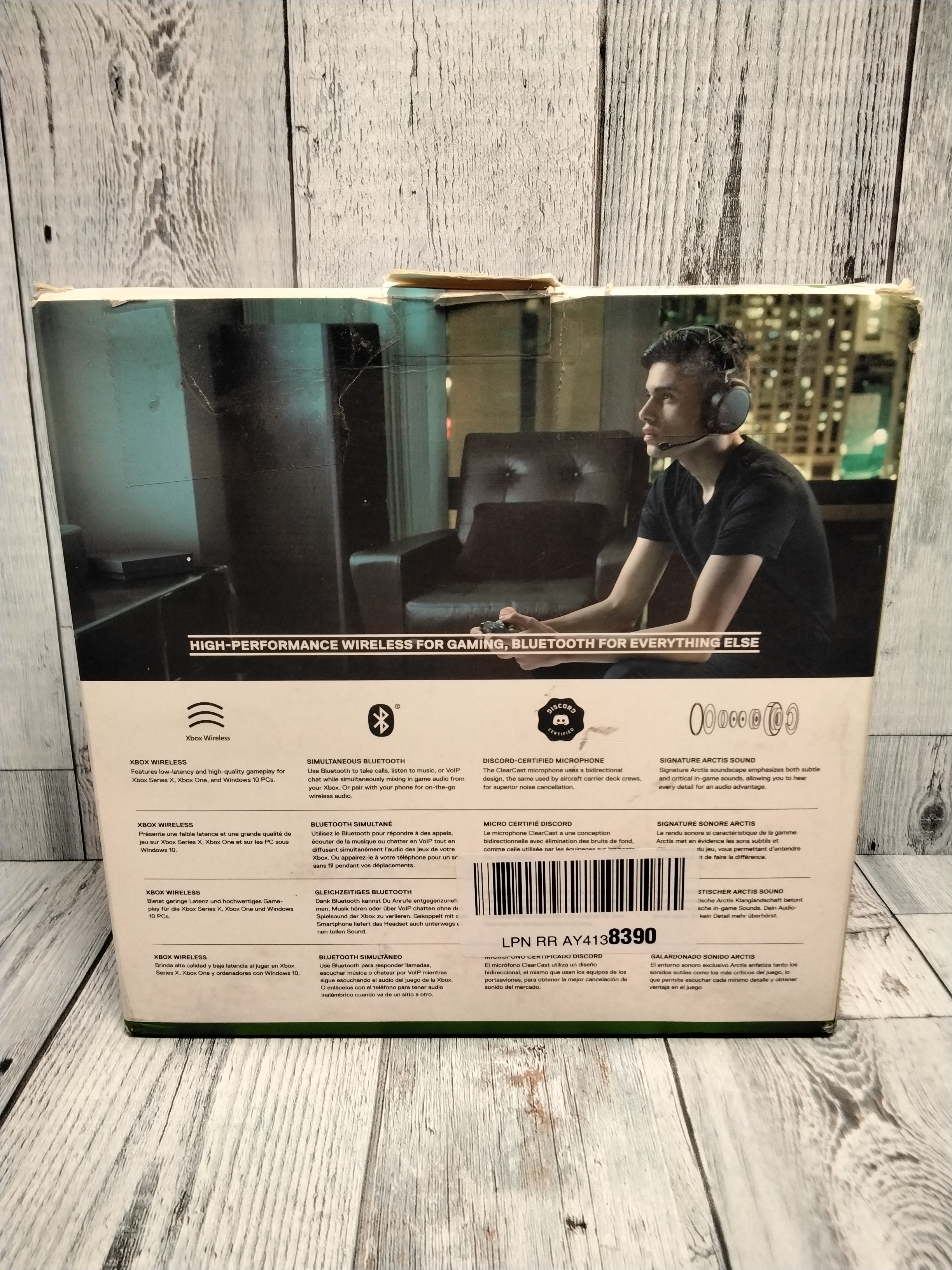 SteelSeries Arctis 9X Wireless Gaming Headset *TESTED* (7869937844462)